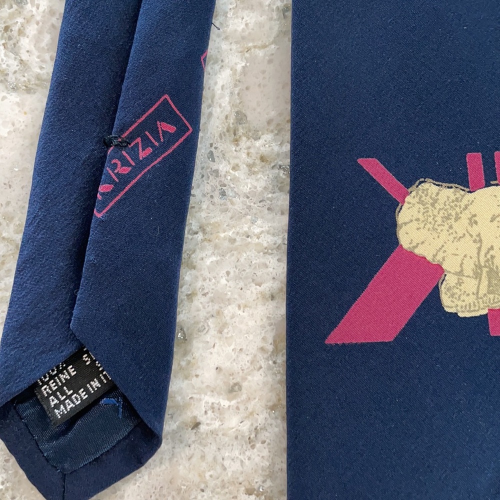 Krizia Au Uomo men’s silk tie Italy